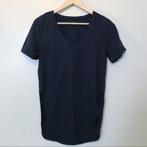 Navy V-Neck Tee